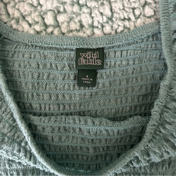 Wild Fable Blue Top - Picture 4 of 5